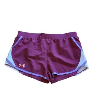 Under Armour New YXL Purple Athleisure Shorts